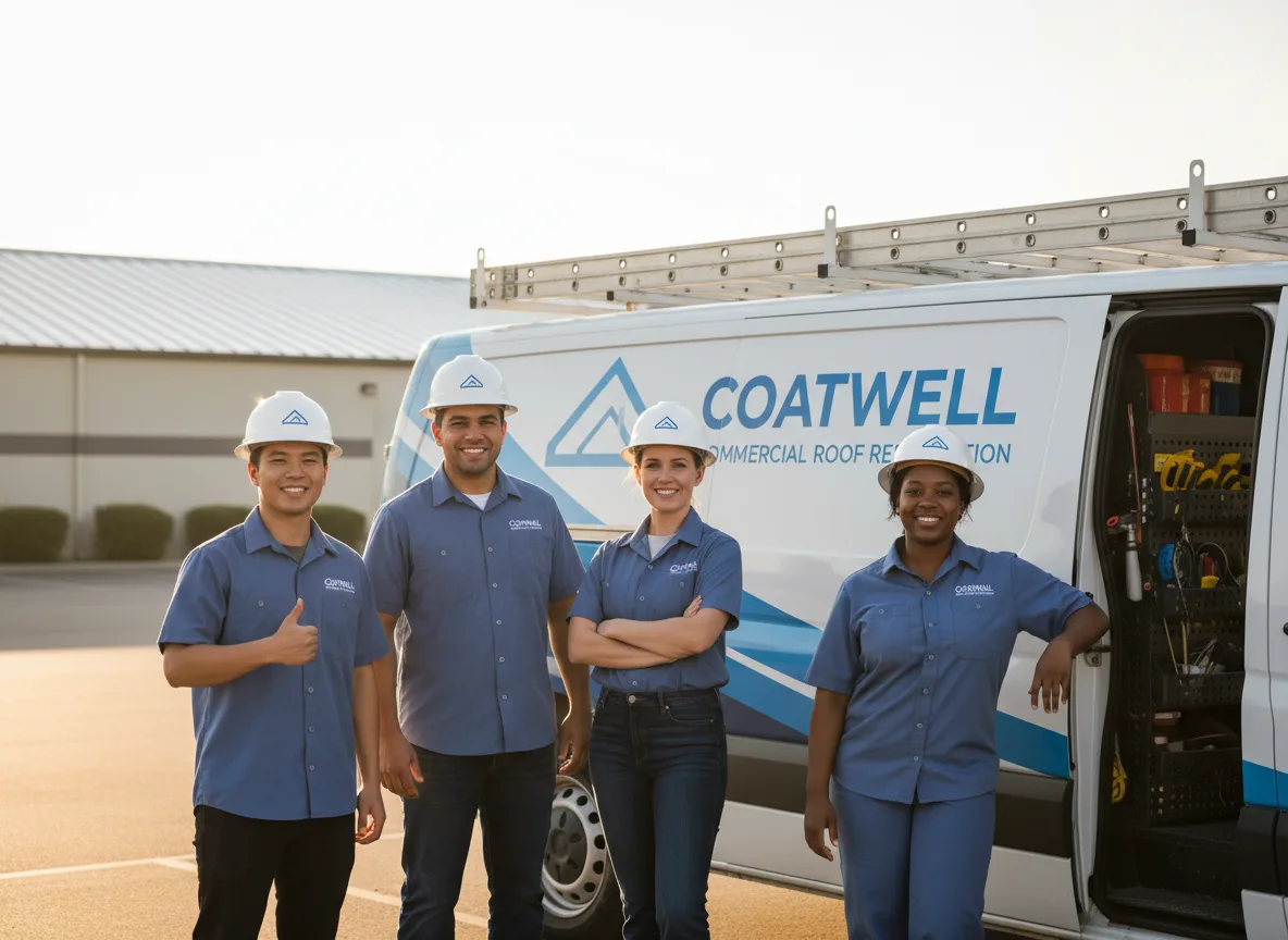 Commercial roof coating company in Spearman, TX